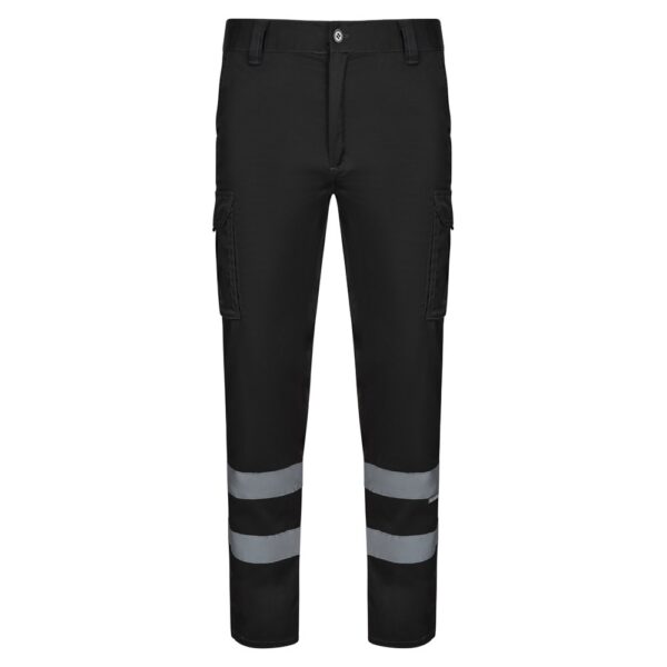 VL DIONYSUS. Multi-pocket stretch trousers (240g/m²), in cotton (46%), EME (38%) and polyester (16%)