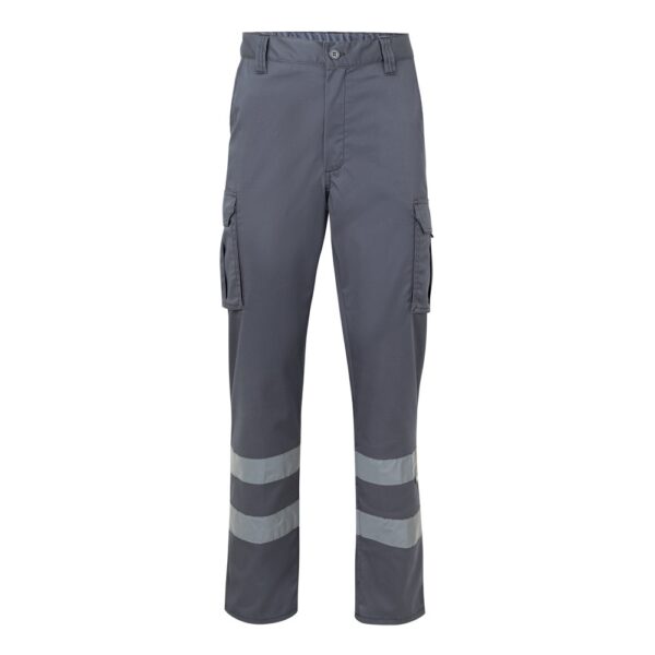 VL DIONYSUS. Multi-pocket stretch trousers (240g/m²), in cotton (46%), EME (38%) and polyester (16%)