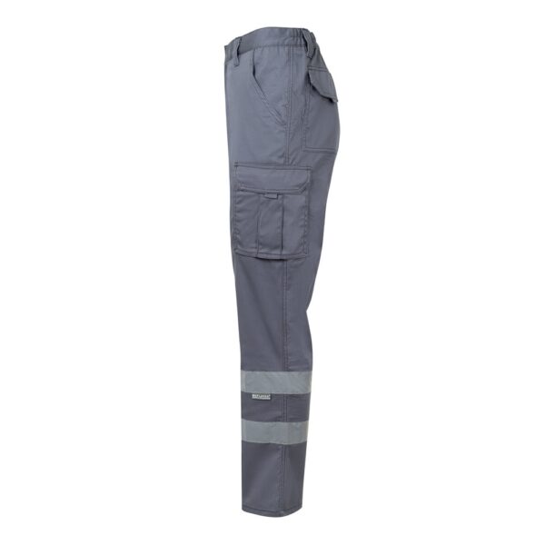 VL DIONYSUS. Multi-pocket stretch trousers (240g/m²), in cotton (46%), EME (38%) and polyester (16%)