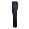 VL NJORD. Two-tone multi-pocket twill trousers (240 g/m²), in cotton (35%) and polyester (65%)