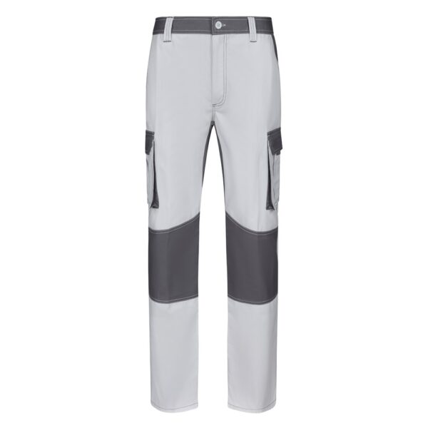 VL NJORD. Two-tone multi-pocket twill trousers (240 g/m²), in cotton (35%) and polyester (65%)