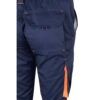 VL FIDES. Two-tone, multi-pocket stretch trousers (240g/m²), in cotton (46%), EME (38%) and polyester (16%)