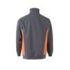 VL SVAROG. Two-tone terry sweatshirt (260g/m²), in polyester (65%) and cotton (35%)
