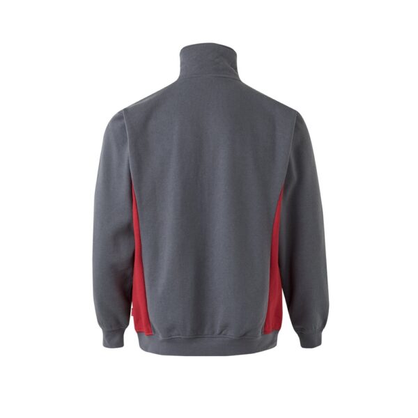 VL SVAROG. Two-tone terry sweatshirt (260g/m²), in polyester (65%) and cotton (35%)