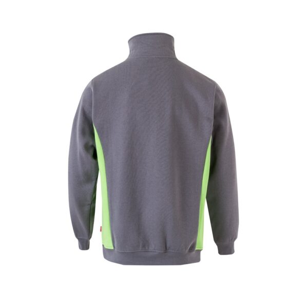VL SVAROG. Two-tone terry sweatshirt (260g/m²), in polyester (65%) and cotton (35%)