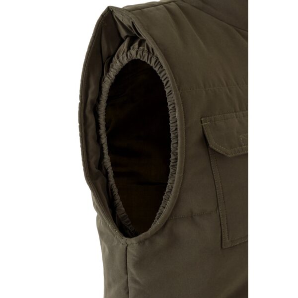 VL MEFITIS. Multi-pocket padded vest (220g/m²), in polyester (100%)