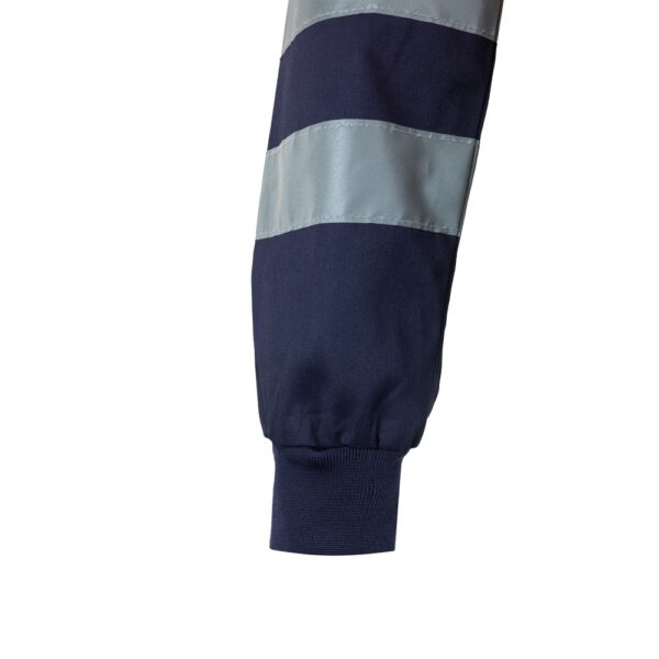 36050_214-e VL NEPTUNE. Two-tone twill jacket (210g/m²) in polyester (80%) and cotton (20%)