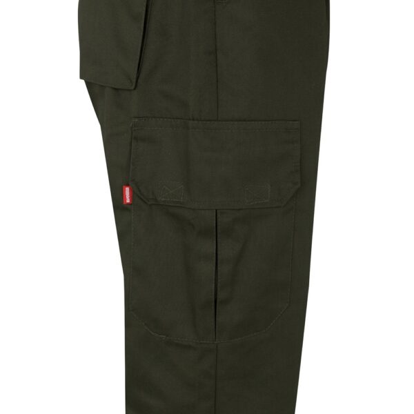 VL POSEIDON. Two-tone multi-pocket twill trousers (210g/m²), in cotton (20%) and polyester (80%)