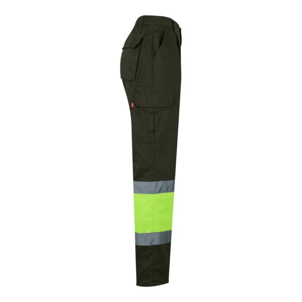 VL POSEIDON LARGE. Two-tone multi-pocket twill trousers (210g/m²), in cotton (20%) and polyester (80%)