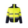 36059_204 VL JUPITER. Two-tone padded jacket (180g/m²) in polyester (100%), with PU coating