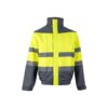 36059_207 VL JUPITER. Two-tone padded jacket (180g/m²) in polyester (100%), with PU coating