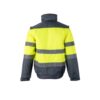 36059_207-b VL JUPITER. Two-tone padded jacket (180g/m²) in polyester (100%), with PU coating