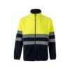 VL EROS. Two-tone fleece jacket (280g/m²), in polyester (100%)