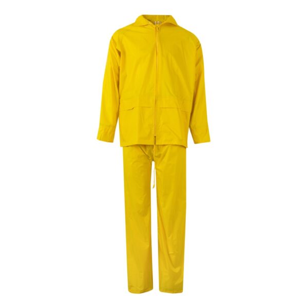 VL SEDNA. Rain suit (225g/m²), two-piece in polyester (100%) with PVC coating