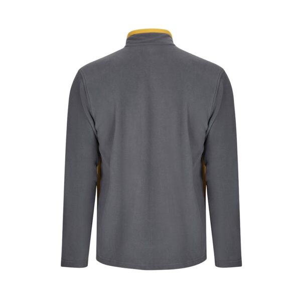 VL GERAS. Two-tone fleece jacket (220g/m²) in polyester (100%)