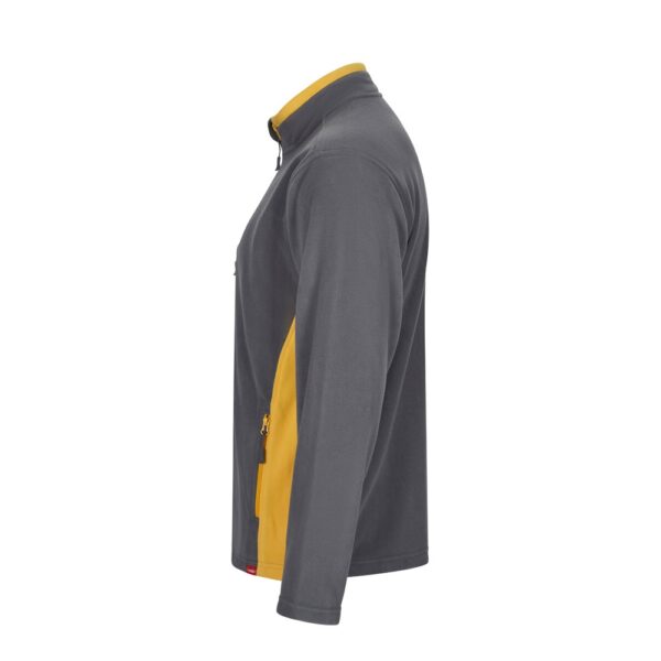 VL GERAS. Two-tone fleece jacket (220g/m²) in polyester (100%)
