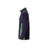 VL GERAS. Two-tone fleece jacket (220g/m²) in polyester (100%)