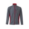 VL GERAS. Two-tone fleece jacket (220g/m²) in polyester (100%)