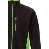 VL GERAS. Two-tone fleece jacket (220g/m²) in polyester (100%)