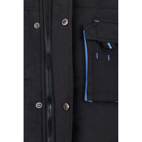 36082_223-e VL NERGAL. Padded vest, two-tone, multi-pocket (120g/m²), in polyester (100%)