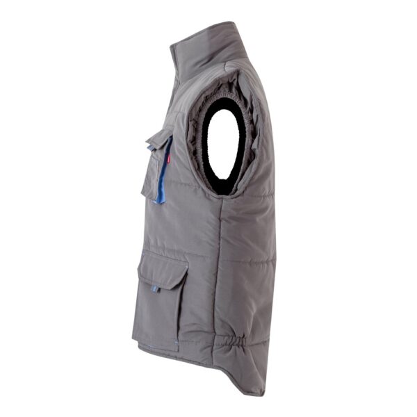 36082_227-c VL NERGAL. Padded vest, two-tone, multi-pocket (120g/m²), in polyester (100%)