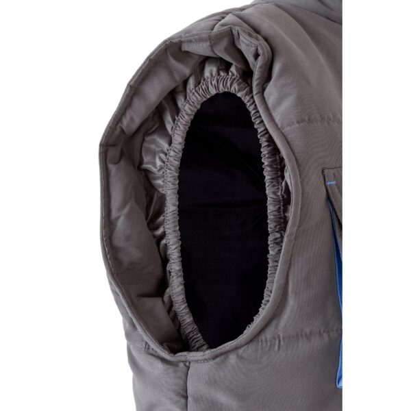 36082_227-f VL NERGAL. Padded vest, two-tone, multi-pocket (120g/m²), in polyester (100%)