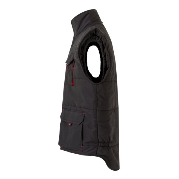 36082_233-c VL NERGAL. Padded vest, two-tone, multi-pocket (120g/m²), in polyester (100%)