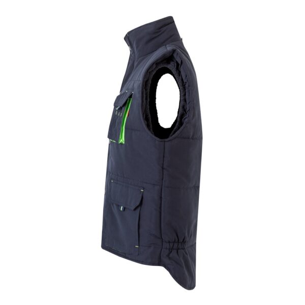 36082_234-c VL NERGAL. Padded vest, two-tone, multi-pocket (120g/m²), in polyester (100%)