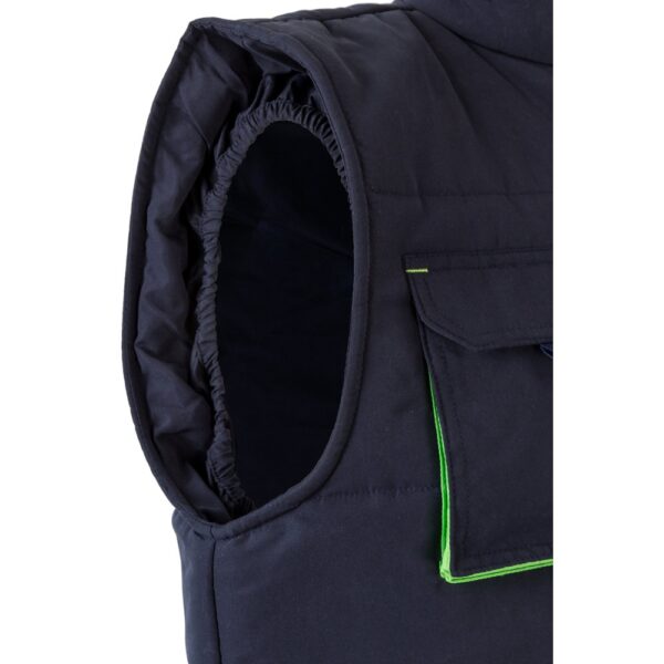 36082_234-f VL NERGAL. Padded vest, two-tone, multi-pocket (120g/m²), in polyester (100%)