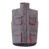 36082_237 VL NERGAL. Padded vest, two-tone, multi-pocket (120g/m²), in polyester (100%)