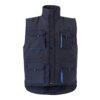 36082_244 VL NERGAL. Padded vest, two-tone, multi-pocket (120g/m²), in polyester (100%)