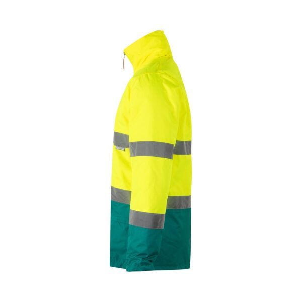 VL THEMIS. Two-tone parka (190g/m²), in polyester (100%), with PU coating