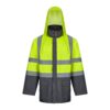 VL JUNO. Two-tone 4-in-1 parka (180g/m²), in polyester (100%) with PU coating