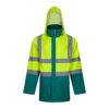 VL JUNO LARGE. Two-tone 4-in-1 parka (180g/m²), in polyester (100%) with PU coating