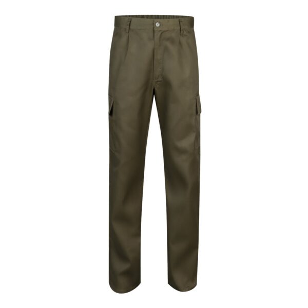 VL AINE. Multi-pocket twill trousers (190g/m²), in cotton (20%) and polyester (80%)