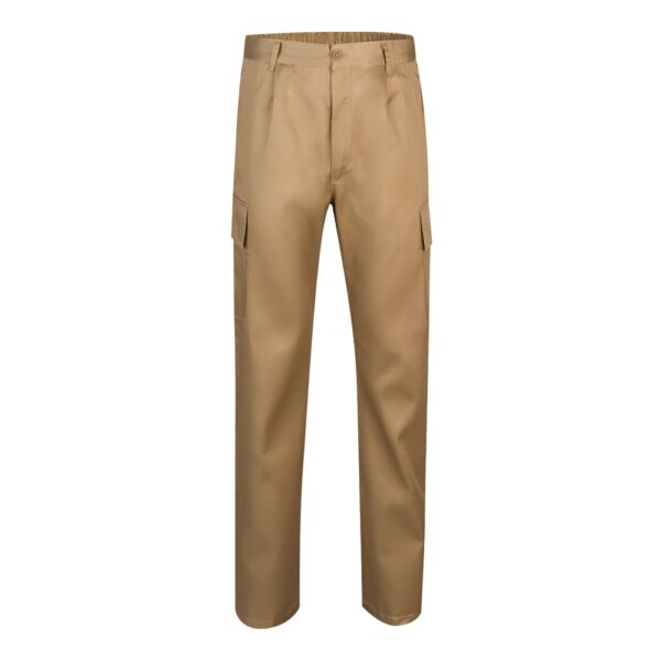 VL AINE. Multi-pocket twill trousers (190g/m²), in cotton (20%) and polyester (80%)