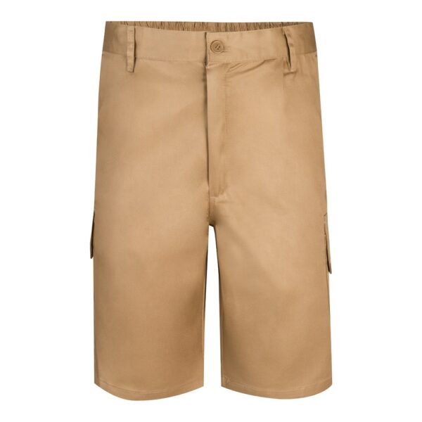 VL CHIONE. Bermuda shorts in multi-pocket twill (200g/m²), in cotton (35%) and polyester (65%)