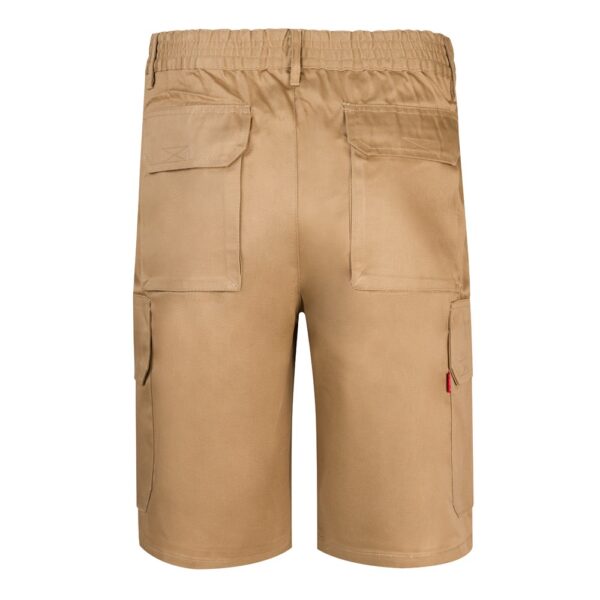 VL CHIONE. Bermuda shorts in multi-pocket twill (200g/m²), in cotton (35%) and polyester (65%)