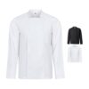 36123_set VL KALI. Long-sleeved kitchen jacket (175g/m²), in cotton (35%) and polyester (65%)