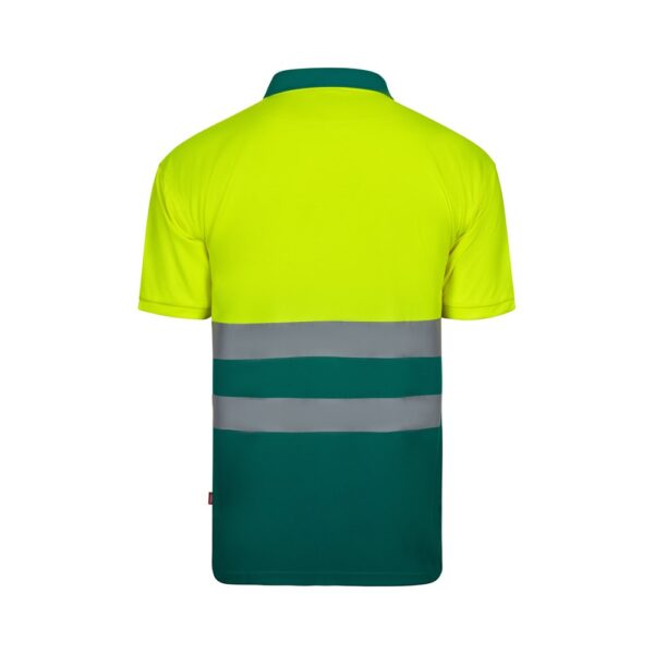 36141_209-b VL FORTUNA. Bird-eye polo shirt (140g/m²) with short sleeves, in polyester (100%)