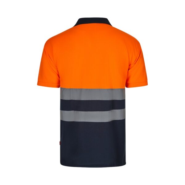 36141_214-b VL FORTUNA. Bird-eye polo shirt (140g/m²) with short sleeves, in polyester (100%)