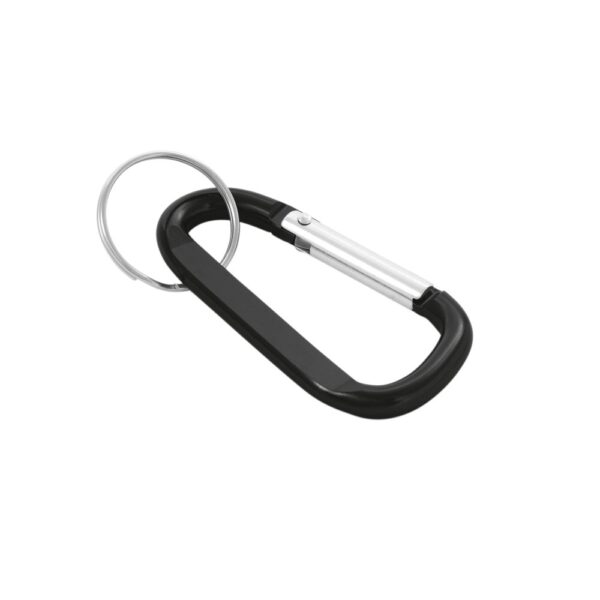 MATTHEW. Aluminium carabiner with keyring
