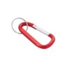 MATTHEW. Aluminium carabiner with keyring