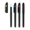 81148_set SPACIAL. Soft touch ball pen with ABS cap and clip