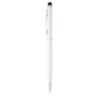 ZOE BK. Ball pen with touch tip in aluminium
