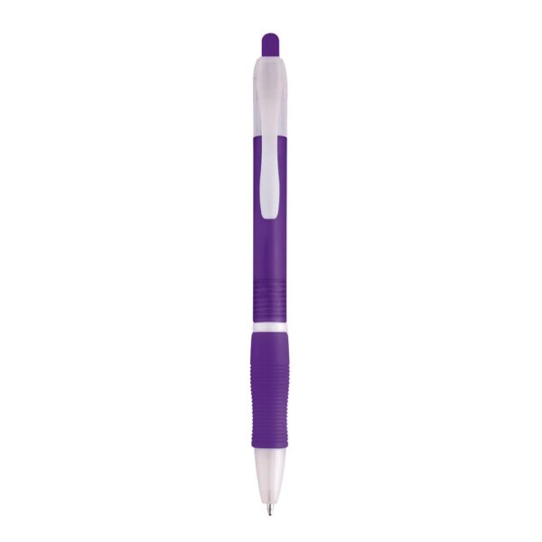 SLIM BK. Nonslip ABS ball pen