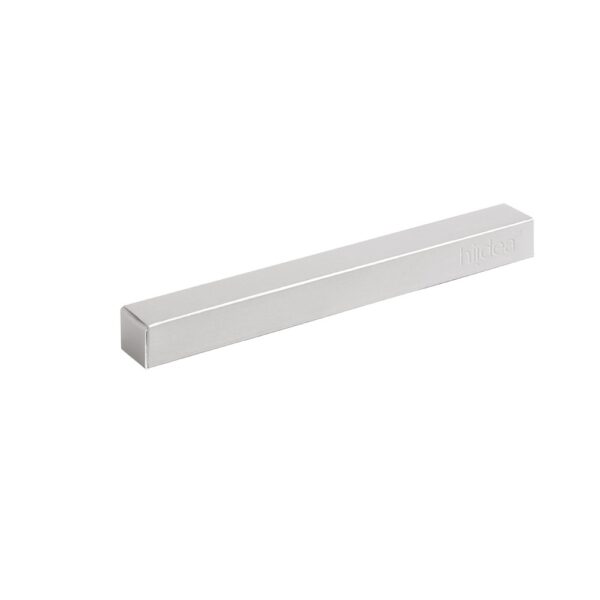 SILVERIO. Stainless steel ball pen with glossy body and clip