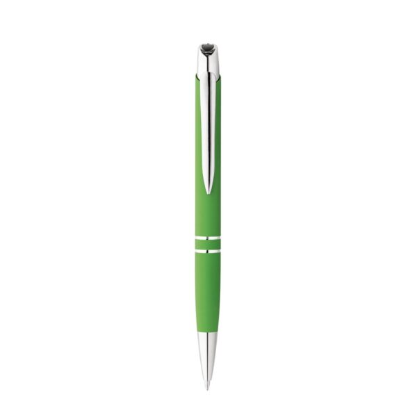 MARIETA SOFT. Aluminium ball pen with clip