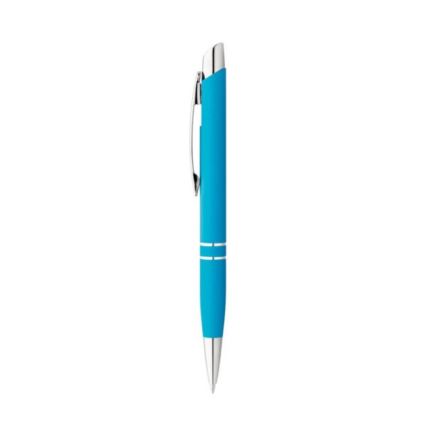 MARIETA SOFT. Aluminium ball pen with clip