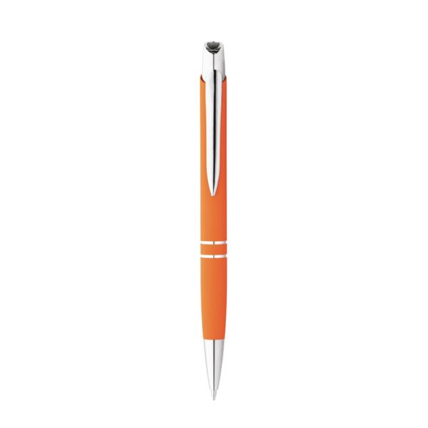 MARIETA SOFT. Aluminium ball pen with clip